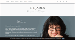 Desktop Screenshot of eljamesauthor.com