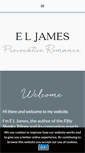 Mobile Screenshot of eljamesauthor.com